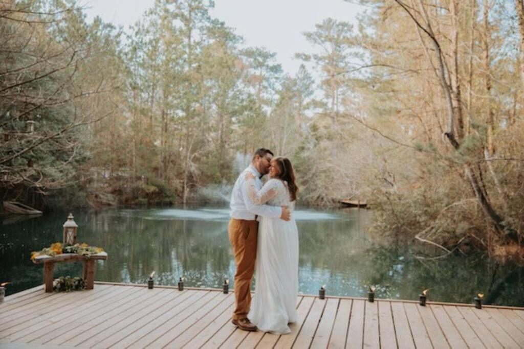 Waterfront Treehouse In A Magical Forest Waller Exterior photo